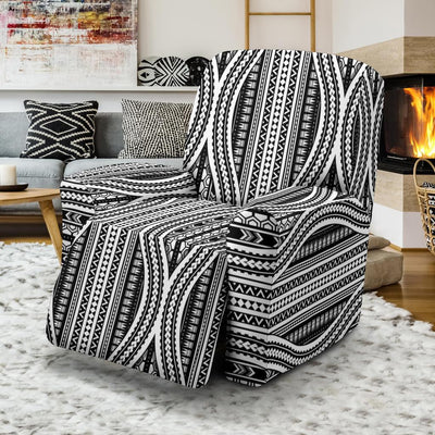 Polynesian Tribal Style Recliner Slipcover-JORJUNE.COM