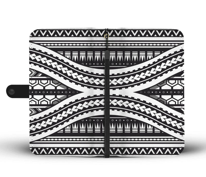 Polynesian Hawaiian Tribal Style Wallet Phone Case