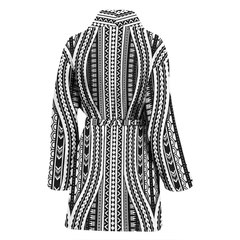 Polynesian Tribal Style Women Bath Robe