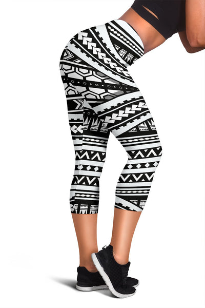 Polynesian Tribal Style Women Capris