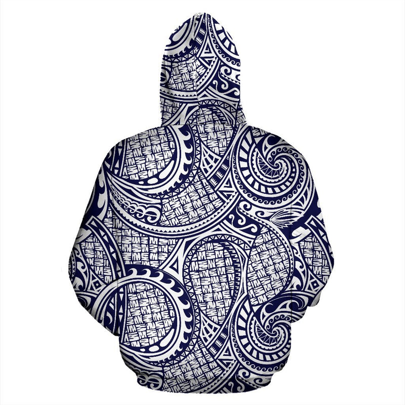 Polynesian Hawaiian Tribal Symbo All Over Print Hoodie