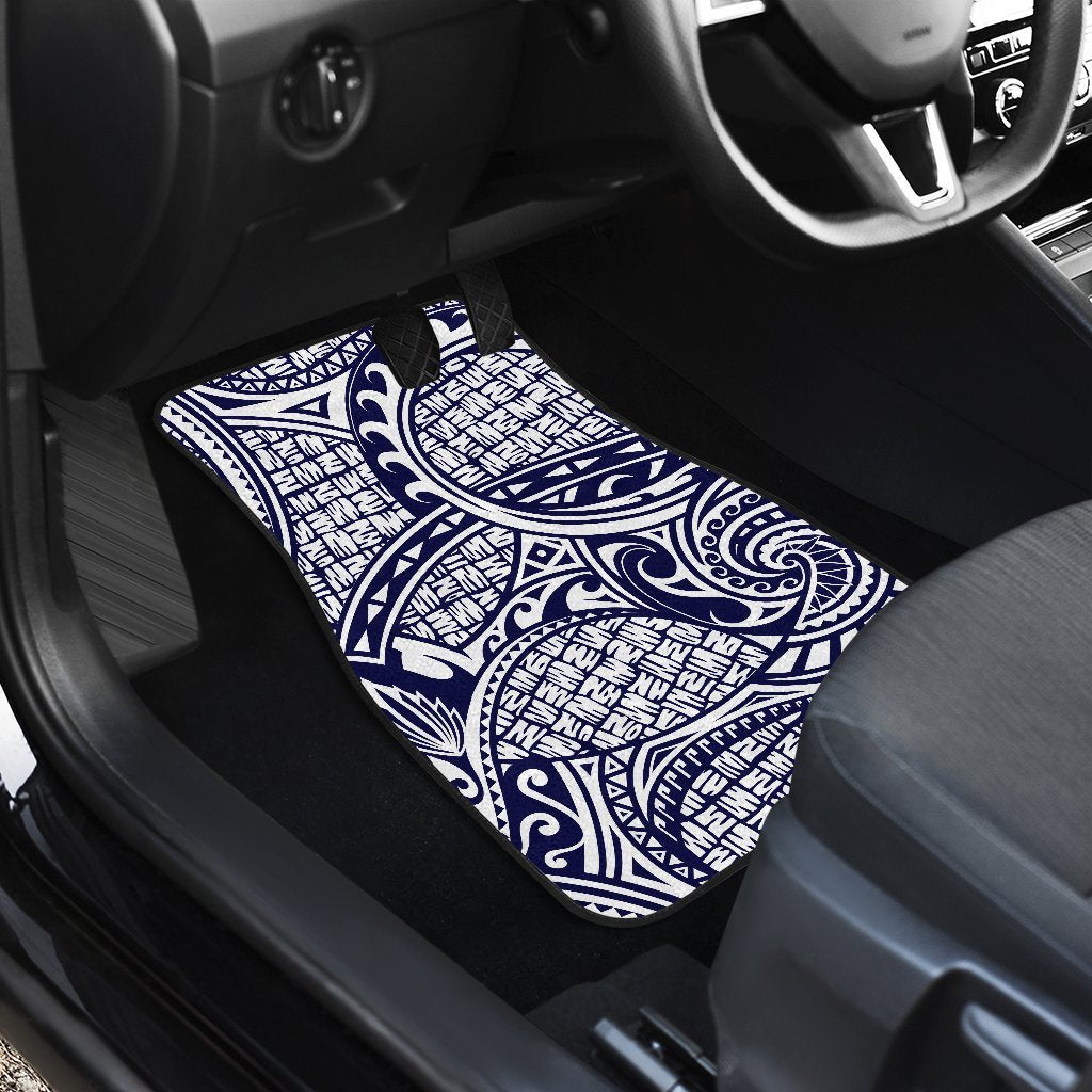 Polynesian Hawaiian Tribal Symbo Car Floor Mats