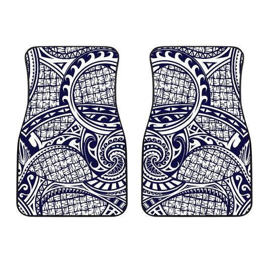 Polynesian Hawaiian Tribal Symbo Car Floor Mats