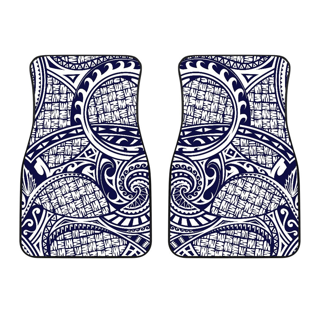 Polynesian Hawaiian Tribal Symbo Car Floor Mats