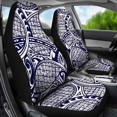 Polynesian Hawaiian Tribal Symbo Universal Fit Car Seat Covers
