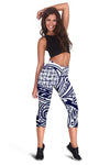 Polynesian Tribal Symbo Women Capris