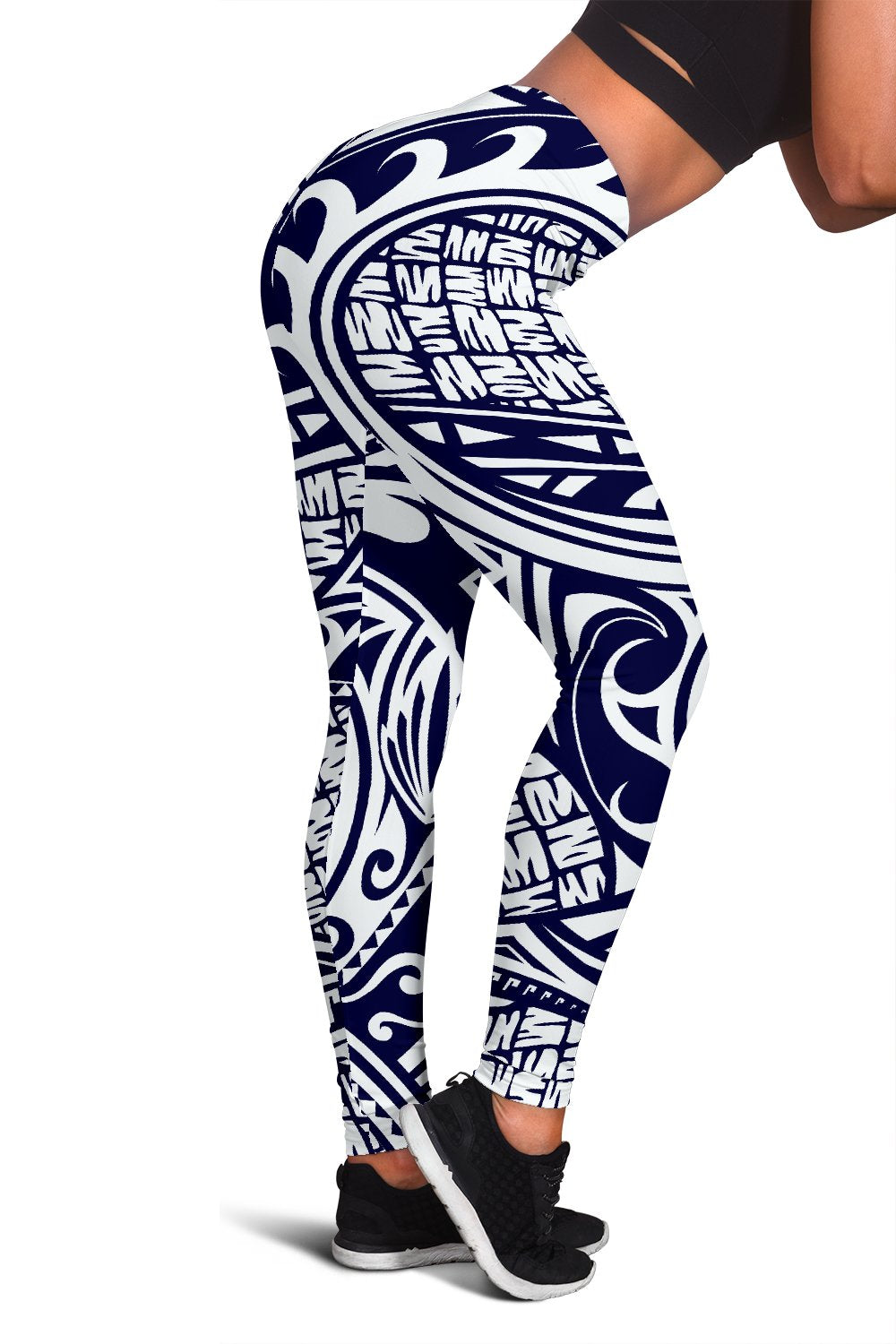 Polynesian Tribal Symbo Women Leggings