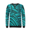 Polynesian Tribal Women Long Sleeve Sweatshirt-JorJune