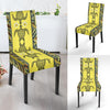 Polynesian Turtle Hawaiian Design Print Dining Chair Slipcover-JORJUNE.COM