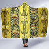 Polynesian Turtle Hawaiian Design Print Hooded Blanket-JORJUNE.COM