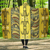 Polynesian Turtle Hawaiian Design Print Hooded Blanket-JORJUNE.COM