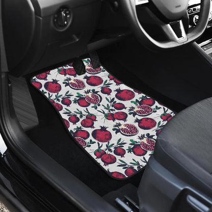 Pomegranate Pattern Print Design PG01 Car Floor Mats-JORJUNE.COM