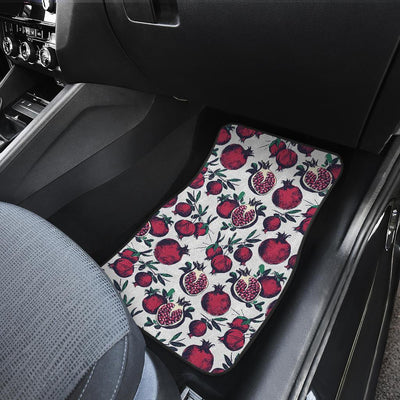Pomegranate Pattern Print Design PG01 Car Floor Mats-JORJUNE.COM