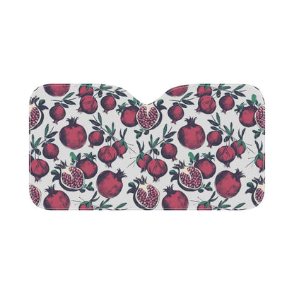 Pomegranate Pattern Print Design PG01 Car Sun Shade-JorJune