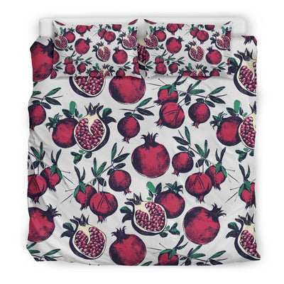 Pomegranate Pattern Print Design PG01 Duvet Cover Bedding Set-JORJUNE.COM