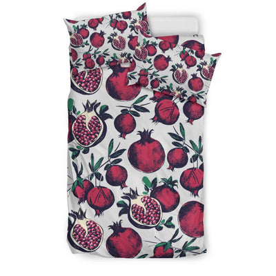 Pomegranate Pattern Print Design PG01 Duvet Cover Bedding Set-JORJUNE.COM