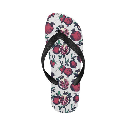 Pomegranate Pattern Print Design PG01 Flip Flops-JorJune