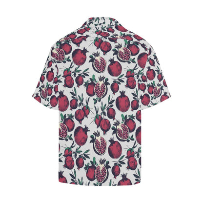 Pomegranate Pattern Print Design PG01 Men Hawaiian Shirt-JorJune