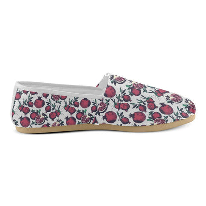 Pomegranate Pattern Print Design PG01 Women Casual Shoes-JorJune.com