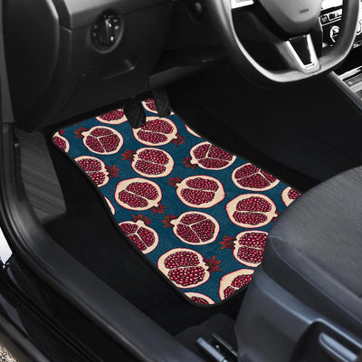 Pomegranate Pattern Print Design PG02 Car Floor Mats-JORJUNE.COM