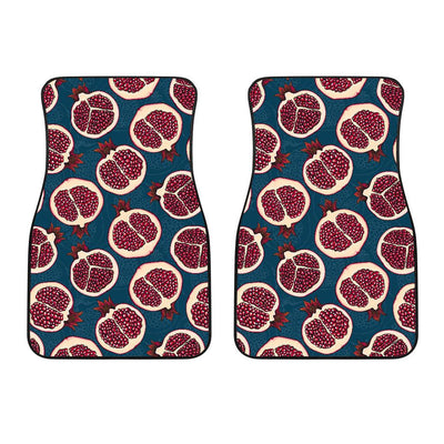 Pomegranate Pattern Print Design PG02 Car Floor Mats-JORJUNE.COM