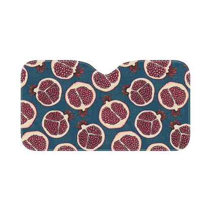 Pomegranate Pattern Print Design PG02 Car Sun Shade-JorJune