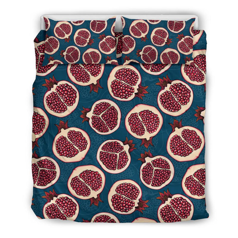 Pomegranate Pattern Print Design PG02 Duvet Cover Bedding Set-JORJUNE.COM