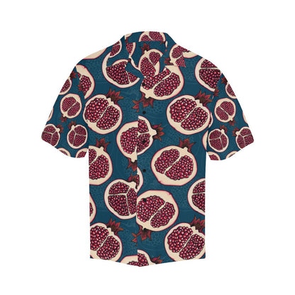 Pomegranate Pattern Print Design PG02 Men Hawaiian Shirt-JorJune