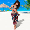 Pomegranate Pattern Print Design PG02 Sarong Pareo Wrap-JORJUNE.COM