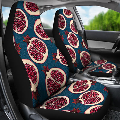 Pomegranate Pattern Print Design PG02 Universal Fit Car Seat Covers-JorJune