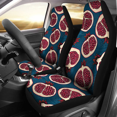 Pomegranate Pattern Print Design PG02 Universal Fit Car Seat Covers-JorJune