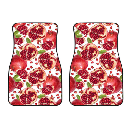 Pomegranate Pattern Print Design PG03 Car Floor Mats-JORJUNE.COM