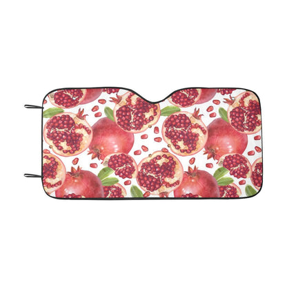 Pomegranate Pattern Print Design PG03 Car Sun Shade-JorJune