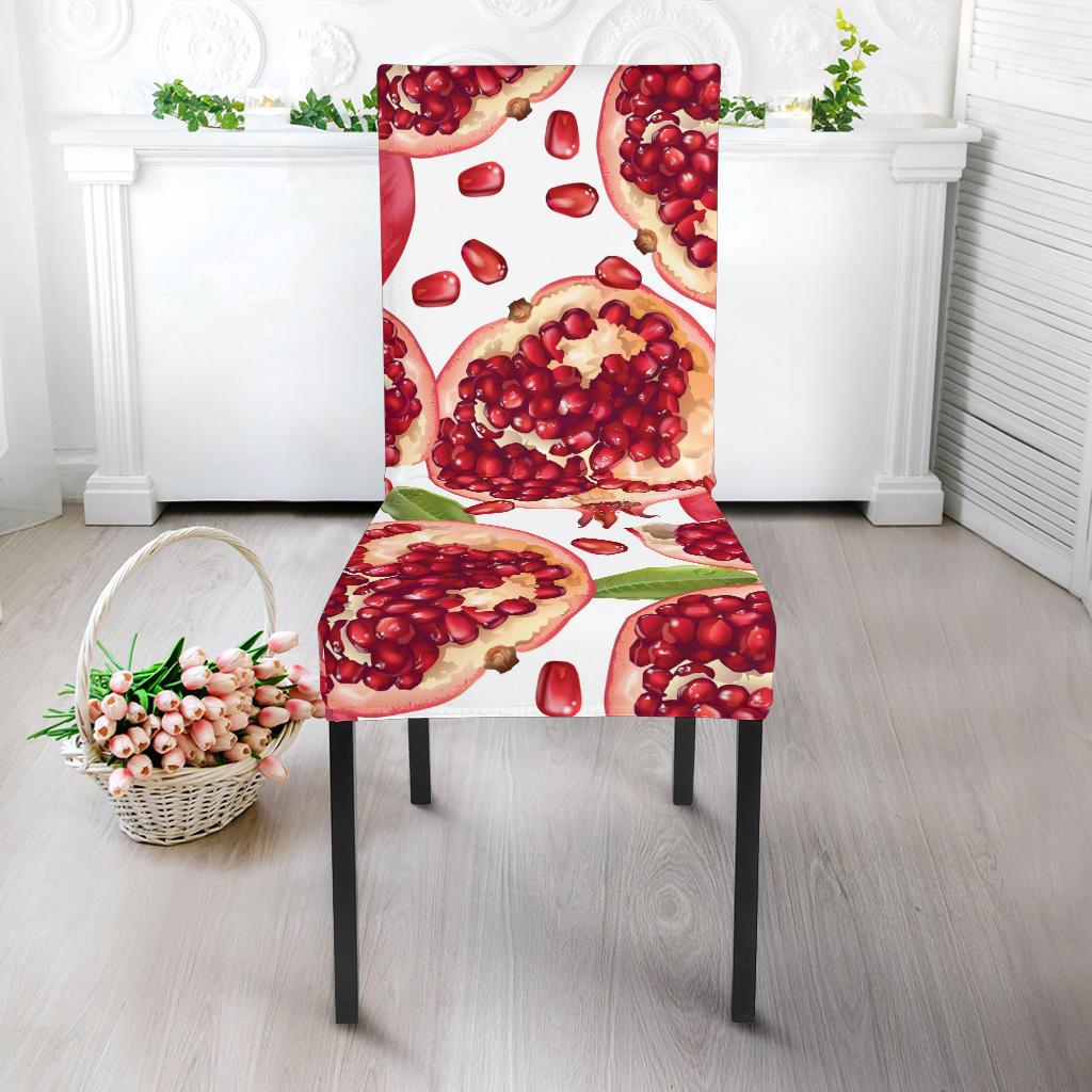 Pomegranate Pattern Print Design PG03 Dining Chair Slipcover-JORJUNE.COM