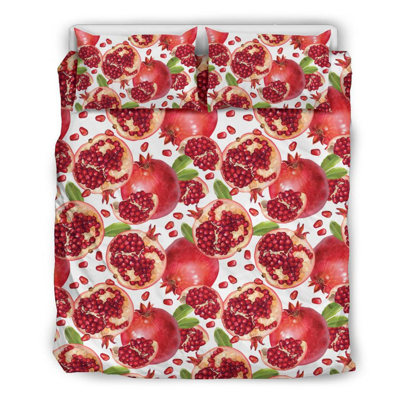 Pomegranate Pattern Print Design PG03 Duvet Cover Bedding Set-JORJUNE.COM