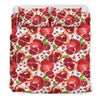 Pomegranate Pattern Print Design PG03 Duvet Cover Bedding Set-JORJUNE.COM