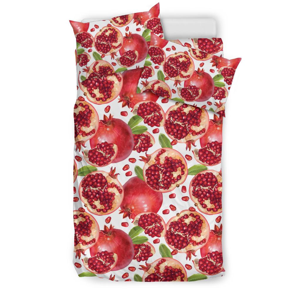 Pomegranate Pattern Print Design PG03 Duvet Cover Bedding Set-JORJUNE.COM