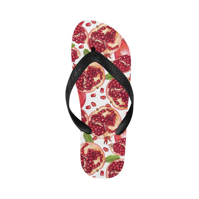 Pomegranate Pattern Print Design PG03 Flip Flops-JorJune