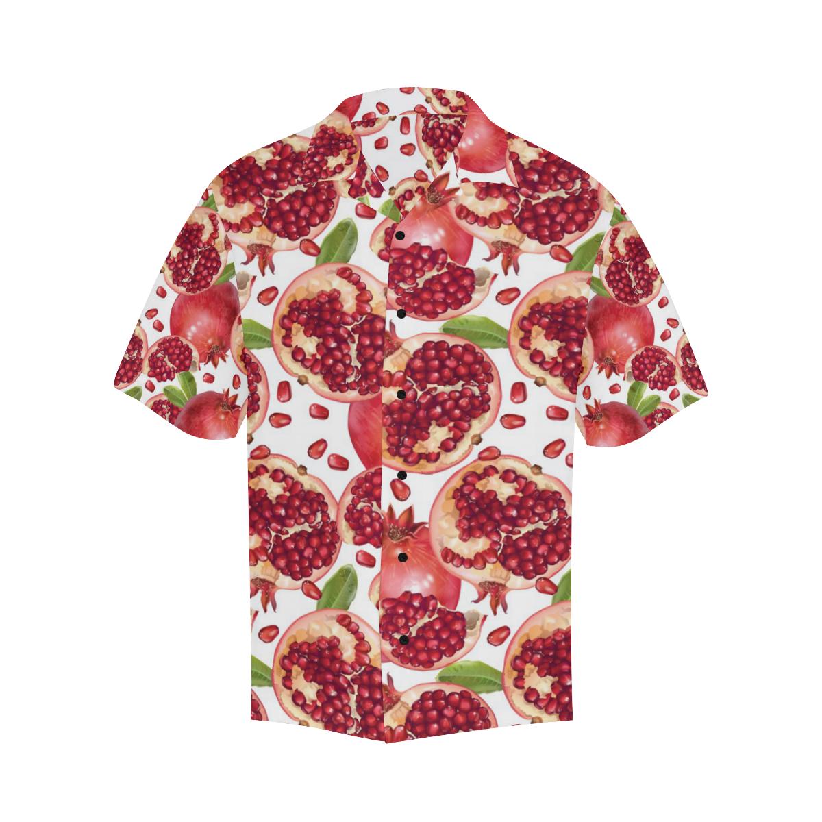 Pomegranate Pattern Print Design PG03 Men Hawaiian Shirt-JorJune