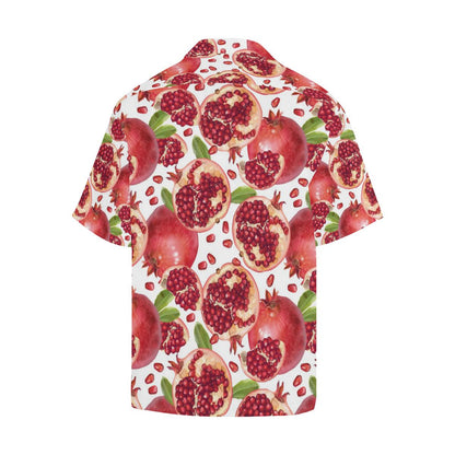 Pomegranate Pattern Print Design PG03 Men Hawaiian Shirt-JorJune