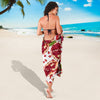 Pomegranate Pattern Print Design PG03 Sarong Pareo Wrap-JORJUNE.COM