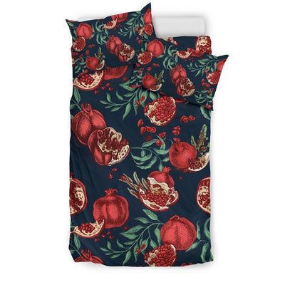 Pomegranate Pattern Print Design PG04 Duvet Cover Bedding Set-JORJUNE.COM