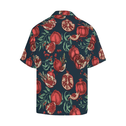 Pomegranate Pattern Print Design PG04 Men Hawaiian Shirt-JorJune