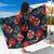 Pomegranate Pattern Print Design PG04 Sarong Pareo Wrap-JORJUNE.COM