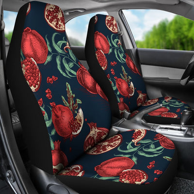 Pomegranate Pattern Print Design PG04 Universal Fit Car Seat Covers-JorJune