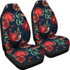 Pomegranate Pattern Print Design PG04 Universal Fit Car Seat Covers-JorJune