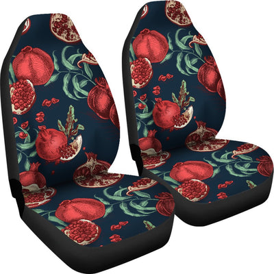 Pomegranate Pattern Print Design PG04 Universal Fit Car Seat Covers-JorJune