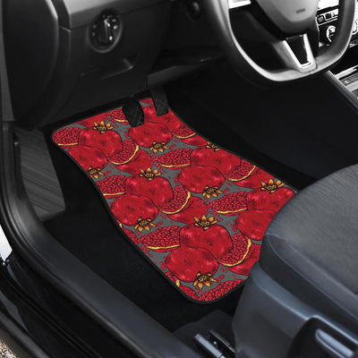 Pomegranate Pattern Print Design PG05 Car Floor Mats-JORJUNE.COM