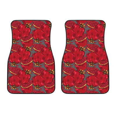 Pomegranate Pattern Print Design PG05 Car Floor Mats-JORJUNE.COM