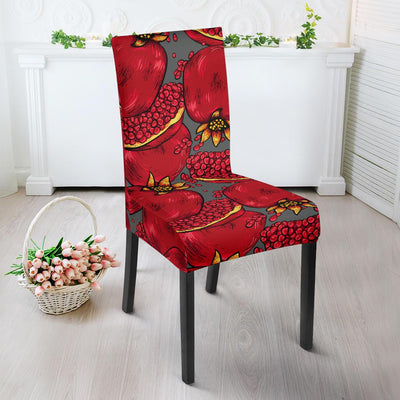 Pomegranate Pattern Print Design PG05 Dining Chair Slipcover-JORJUNE.COM
